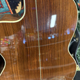 Martin 000C-28SMH Merle Haggard Blue Yodel No. 13, 2001: upper back and cutaway, rosewood grain
