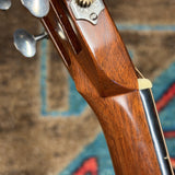 Martin 000C-28SMH Merle Haggard Blue Yodel No. 13, 2001: side of the headstock and nut, bass side