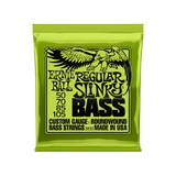 Ernie Ball Regular Slinky nickel wound electric bass strings, 50-105 gauge, front of package