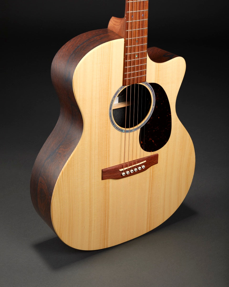 Martin GPC-X2E Cocobolo Grand Performance acoustic-electric, detail view