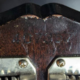 1967 Gibson EB-2 - headstock serial number close-up - Pauls Guitar Hideout
