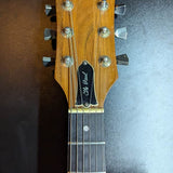 1978-1980 Gibson The Paul - headstock front with logo and truss rod cover - Pauls Guitar Hideout