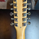 Alvarez AJ-60SC/12 - headstock back with 12 tuners - Pauls Guitar Hideout