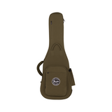 Fender Troubadour electric guitar gig bag in olive, front view