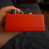 2021 MXR Tom Morello Power 50 Overdrive - back showing knobs from behind - Pauls Guitar Hideout