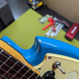 1968 Yamaha SG-3C - cutaway horn and toggle switch detail - Pauls Guitar Hideout