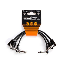 MXR 3PDCPR06 flat ribbon patch cables, 6 inch, shown as a 3-pack