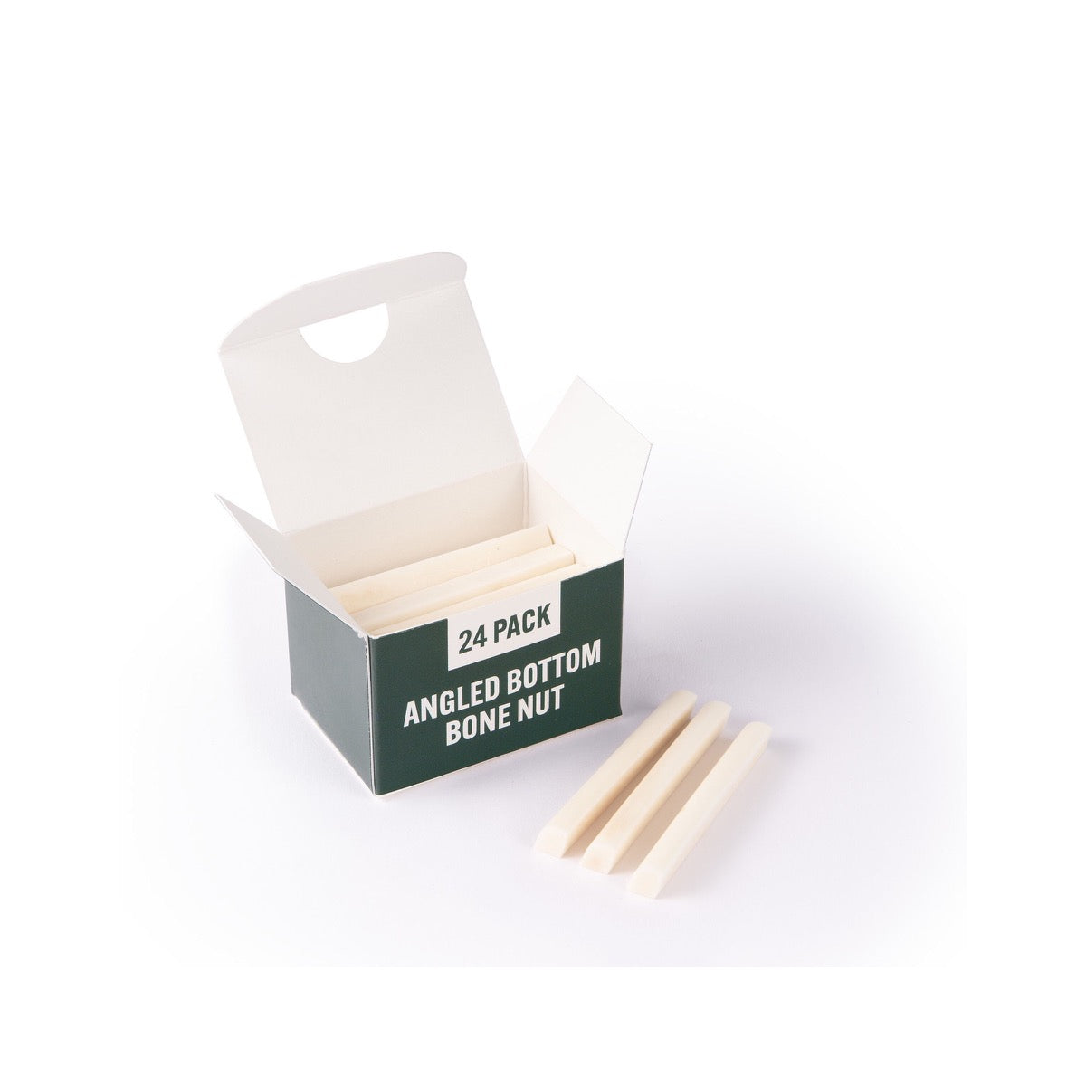 Martin angled bottom bone nut blanks, 24-pack open box