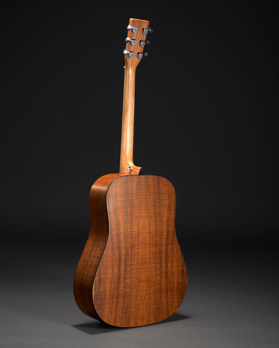 Martin D-X1E Koa X Series acoustic-electric, detail view