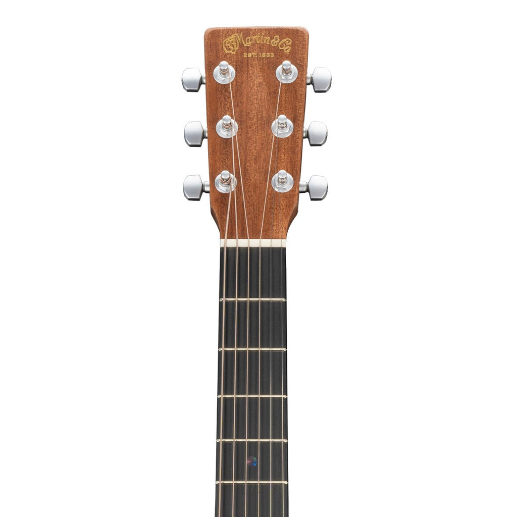 Martin D Jr-E StreetMaster dreadnought acoustic-electric, headstock detail