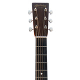 Martin D-28 Standard Series acoustic guitar, headstock detail