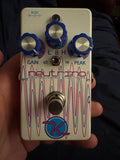 2010s Keeley Neutrino V1 - pedal top view with knobs - Pauls Guitar Hideout