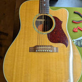 1999 Gibson Songbird Deluxe - body front soundhole and pickguard - Pauls Guitar Hideout