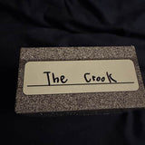 Poison Noises The Crook V5 - box top with handwritten label - Pauls Guitar Hideout