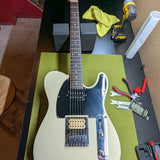 WD Partscaster Telecaster - front full body white - Pauls Guitar Hideout