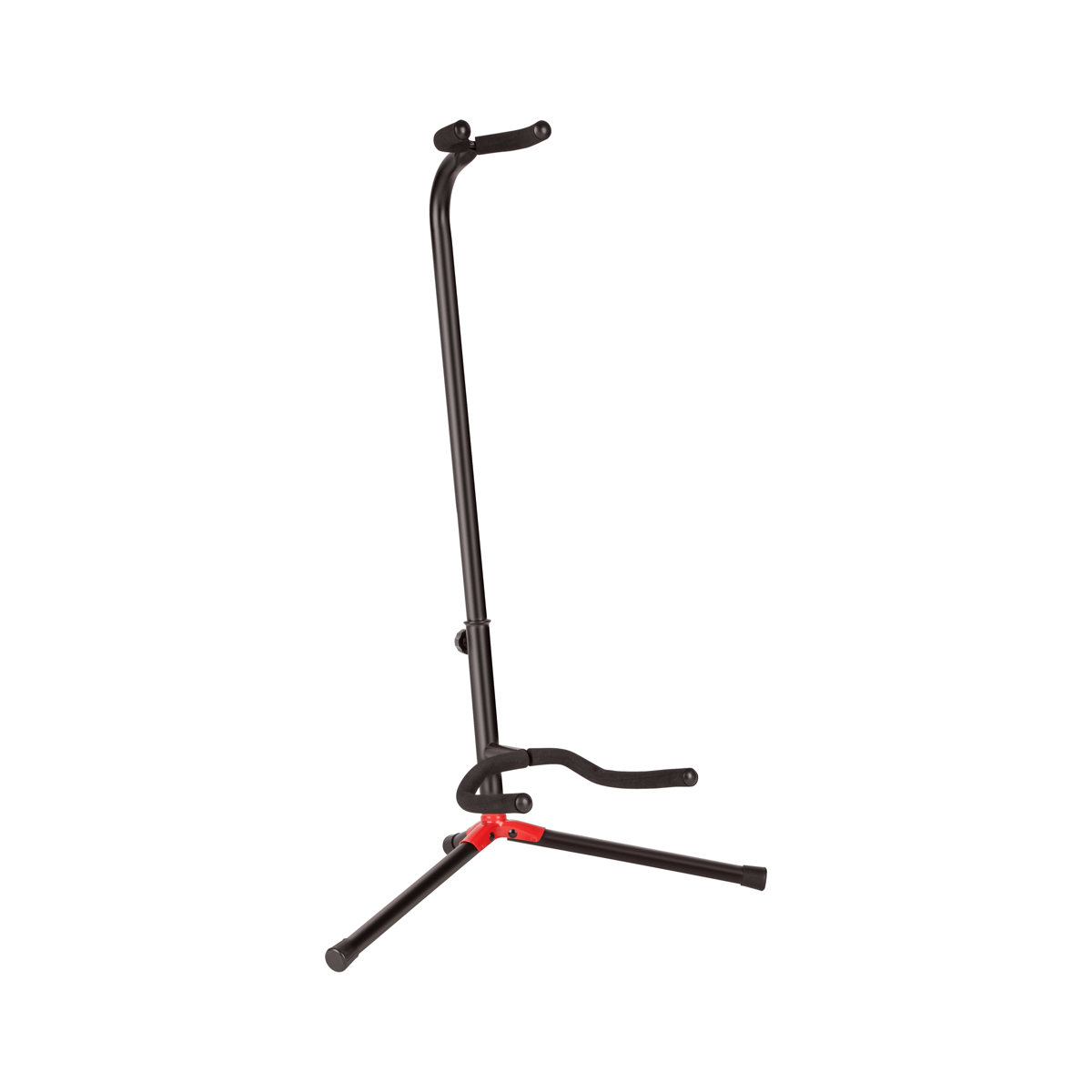 Fender adjustable folding guitar stand in black