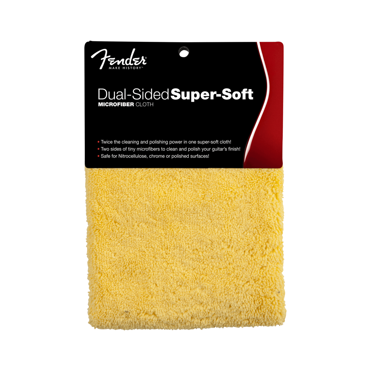 Fender super-soft dual-sided microfiber polishing cloth