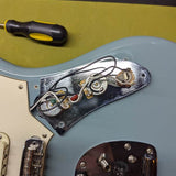 2017-2019 Fender American Professional Jaguar - control plate wiring and pots - Pauls Guitar Hideout