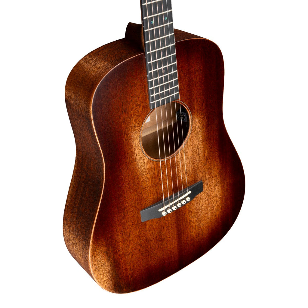 Martin D Jr-E StreetMaster dreadnought acoustic-electric, angle view