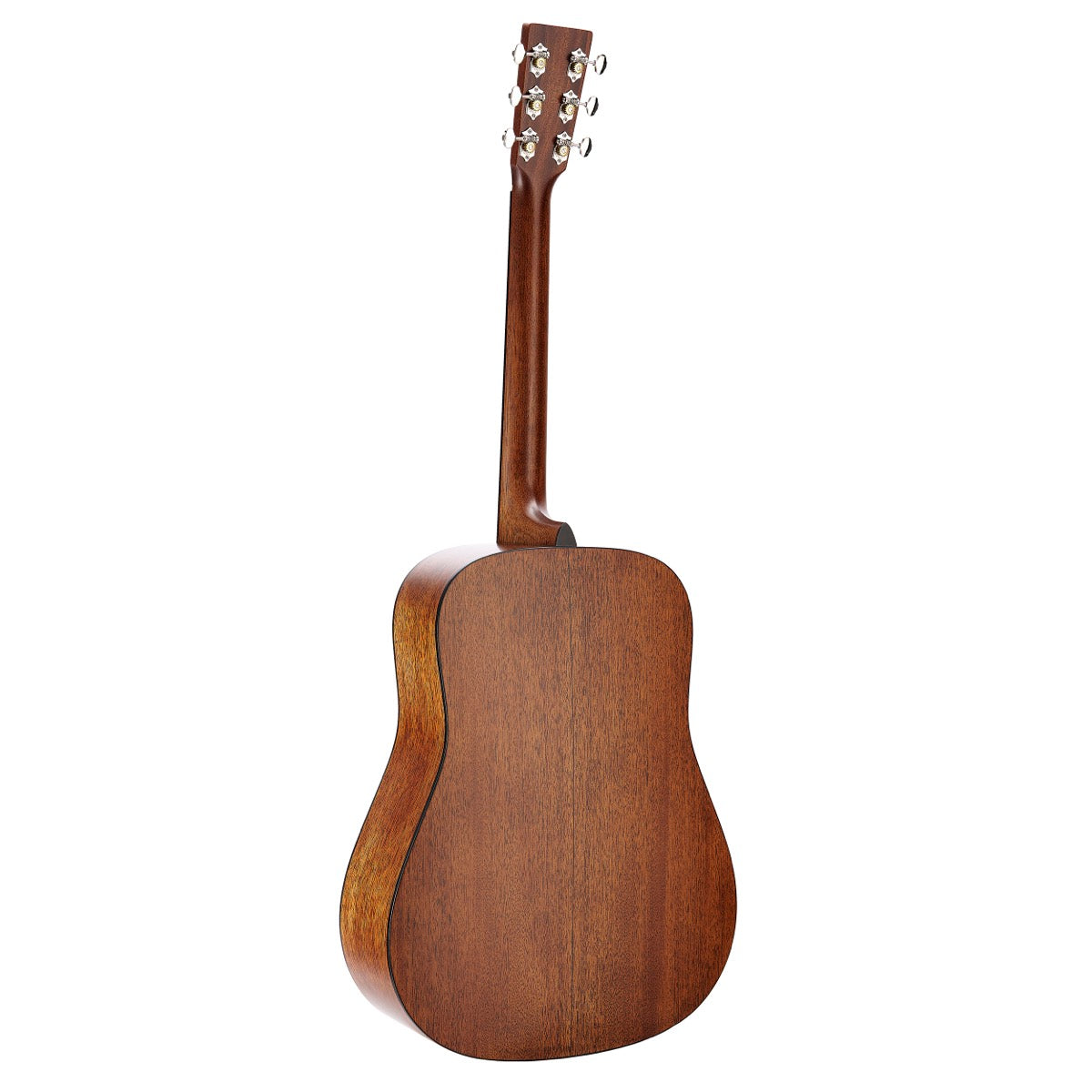 Martin D-18 Satin 1935 Sunburst acoustic guitar, full back view