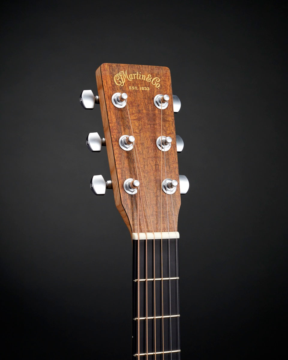 Martin D-X1E Koa X Series acoustic-electric, body detail