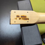 WD Partscaster Telecaster - neck heel with WD Music Lic by Fender - Pauls Guitar Hideout