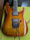 2013 ESP LTD Elite M-II - body front with pickups and floyd rose - Pauls Guitar Hideout