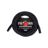 Pig Hog PHM25 8mm XLR microphone cable, 25 ft, male to female