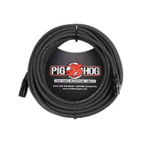 Pig Hog PHM50 8mm XLR microphone cable, 50 ft, male to female