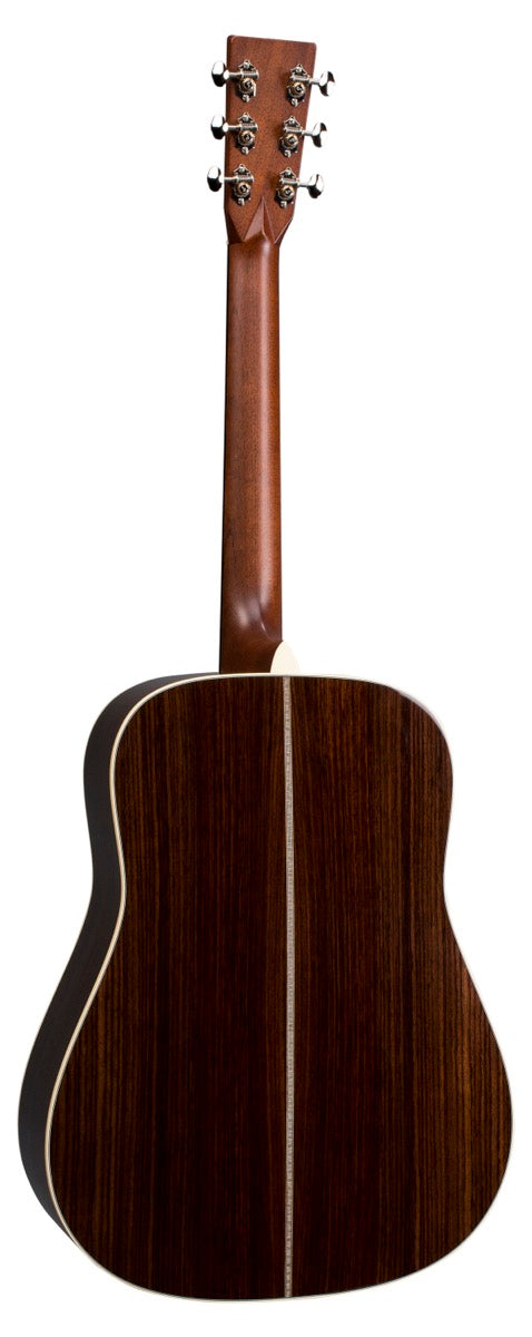 Martin HD-28 1935 Sunburst acoustic guitar, full back view