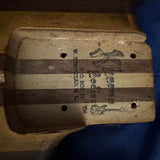 75-80 Kharma P Bass Walnut - neck pocket with Kharma stamp - Pauls Guitar Hideout