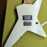 Warmoth Star - body front white with dual humbuckers - Pauls Guitar Hideout