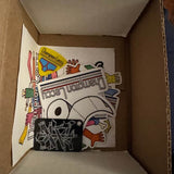 Champion Leccy The Dunsh - box contents with stickers - Pauls Guitar Hideout