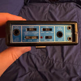 80s Rockman X100 - top edge controls and jacks - Pauls Guitar Hideout