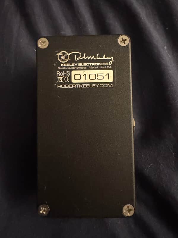2016 Keeley Dyno My Roto Modulator - pedal bottom with serial number - Pauls Guitar Hideout