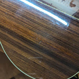 1999 Gibson Songbird Deluxe - rosewood back lower bout close-up - Pauls Guitar Hideout