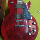 2019-2024 Gibson Les Paul Studio Wine Red - body front close-up - Pauls Guitar Hideout