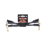 Pig Hog PHLIL6 Lil' Pigs 6 inch patch cables, 4-pack