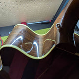 1999 Gibson Songbird Deluxe - cutaway rosewood side detail - Pauls Guitar Hideout