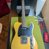 1975 Fender Telecaster Rosewood - front full body Olympic White - Pauls Guitar Hideout