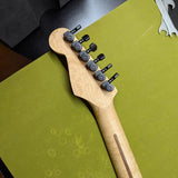 Mighty Mite Strat neck - headstock back with tuners - Pauls Guitar Hideout