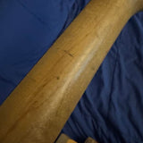 80s Phil Kubicki Bass Neck Rosewood - neck back mid section - Pauls Guitar Hideout