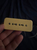 2010s Seymour Duncan Antiquity P90 Soapbar - pickup top view cream cover - Pauls Guitar Hideout