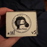 Poison Noises The Crook V5 - box end with logo and serial number - Pauls Guitar Hideout
