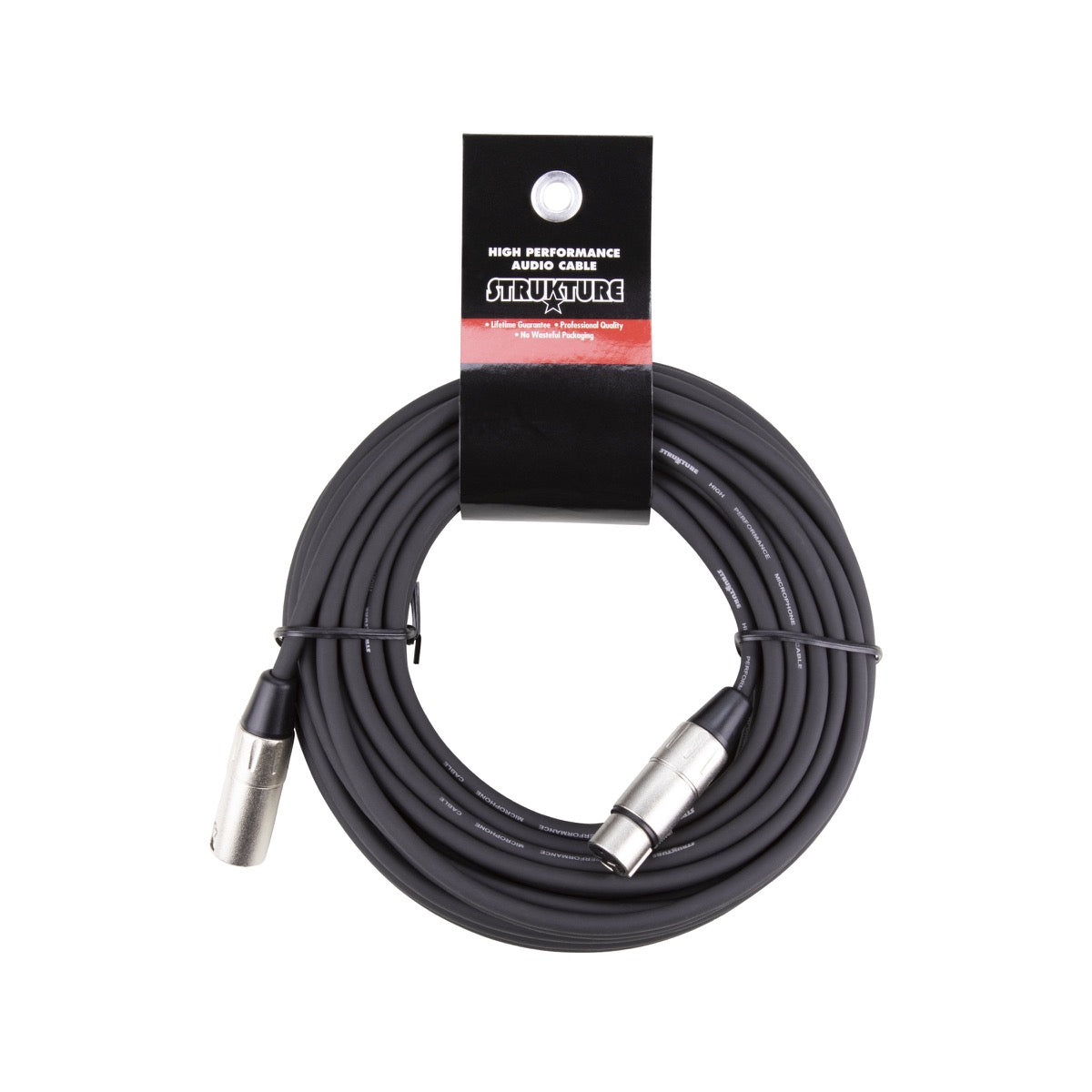 Strukture SMC50 XLR microphone cable, 50 ft, male to female