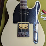 WD Partscaster Telecaster - body front with pickups and controls - Pauls Guitar Hideout