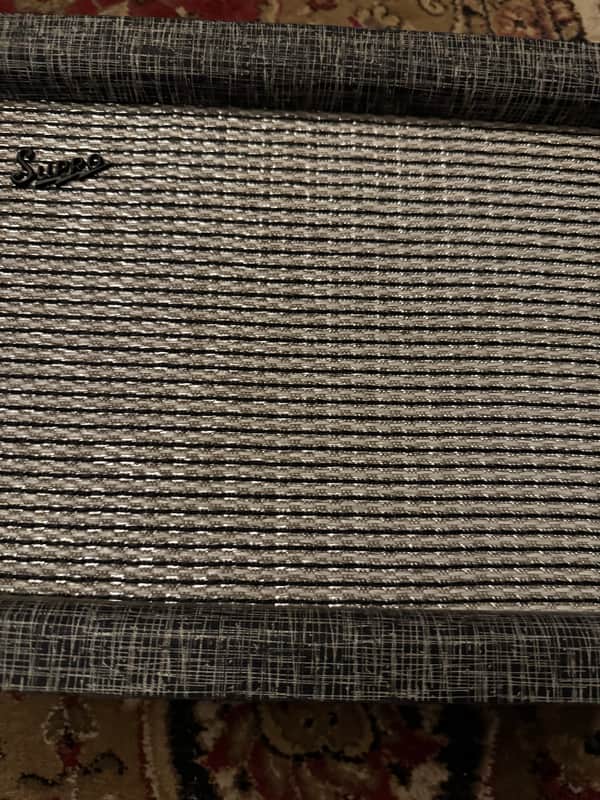 1967 Supro Bantam - front grille close-up - Pauls Guitar Hideout