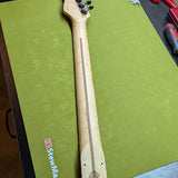 Mighty Mite Strat neck - back full length with heel stamp - Pauls Guitar Hideout