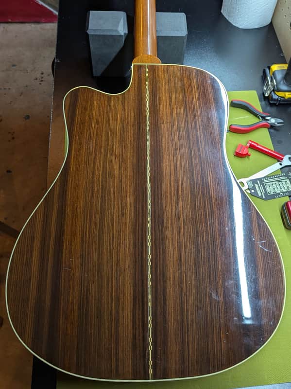 1999 Gibson Songbird Deluxe - rosewood back full - Pauls Guitar Hideout