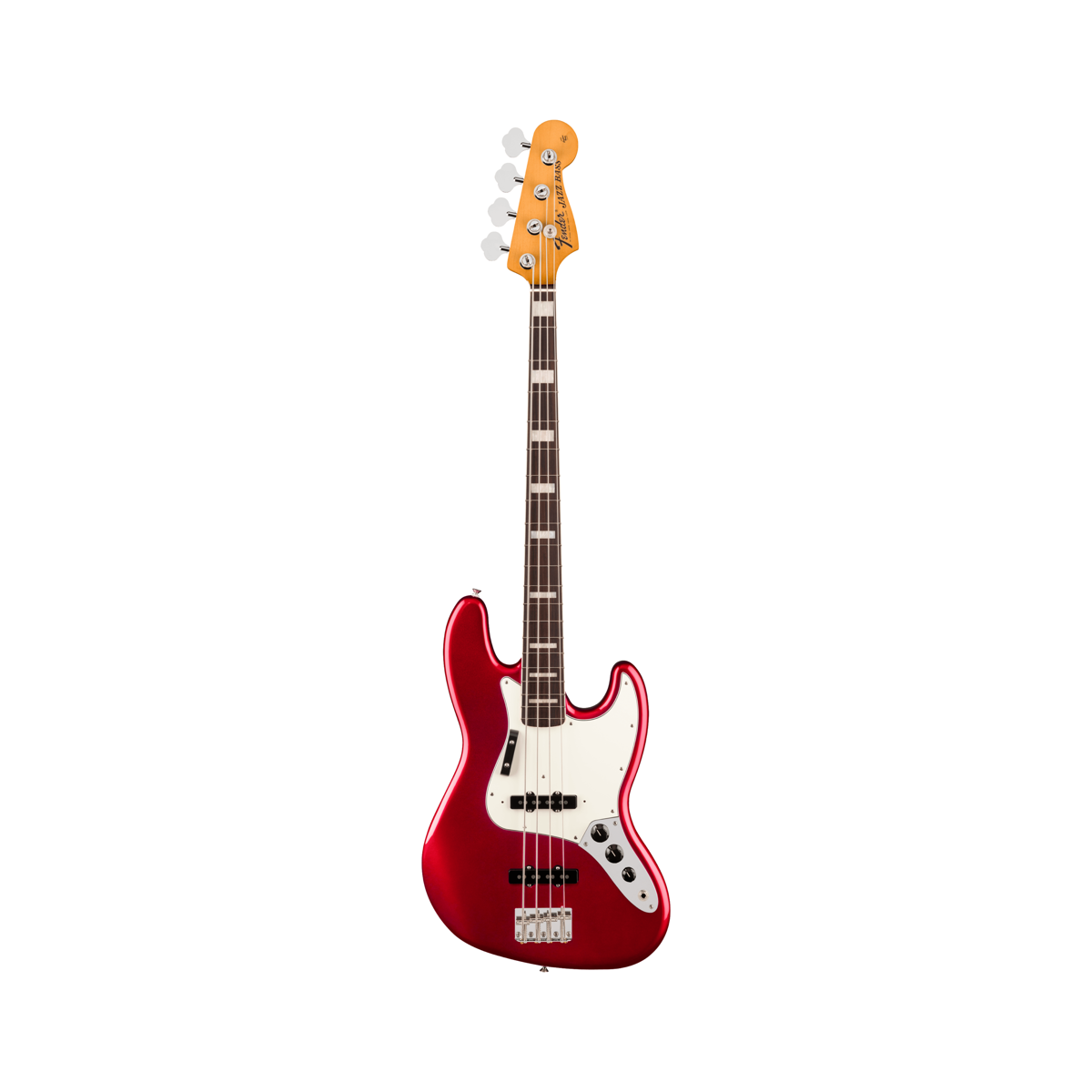 Fender Vintera III Early '70s Jazz Bass - Candy Apple Red - front